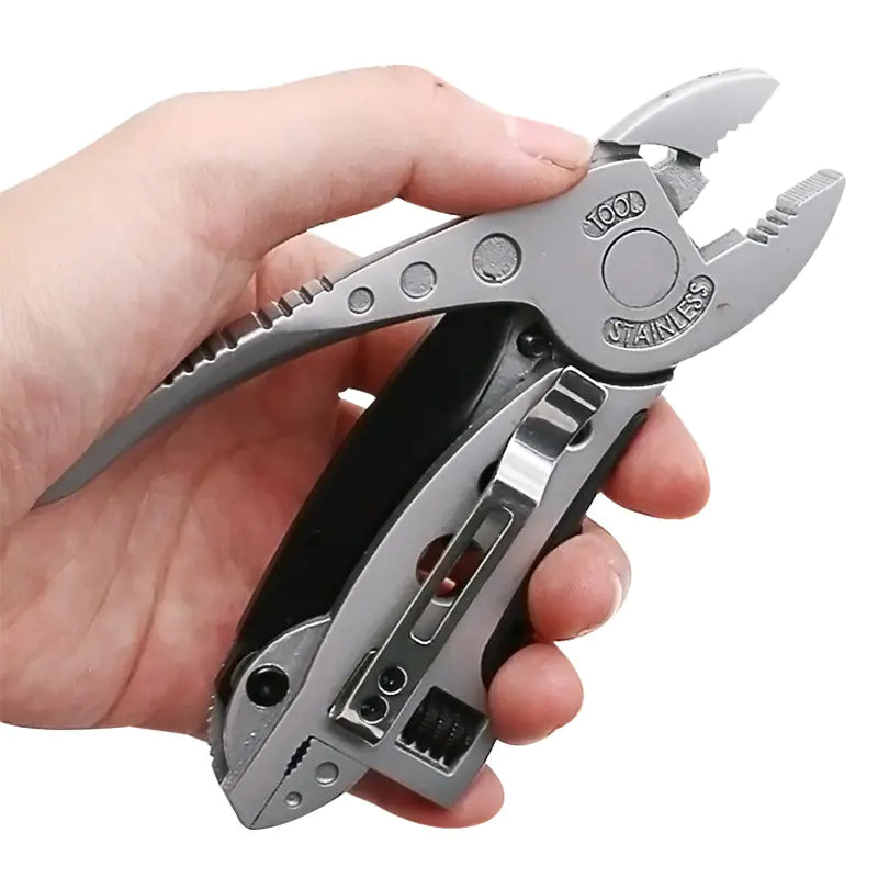 Adjustable Wrench Multi-Tool with Outdoor Knife