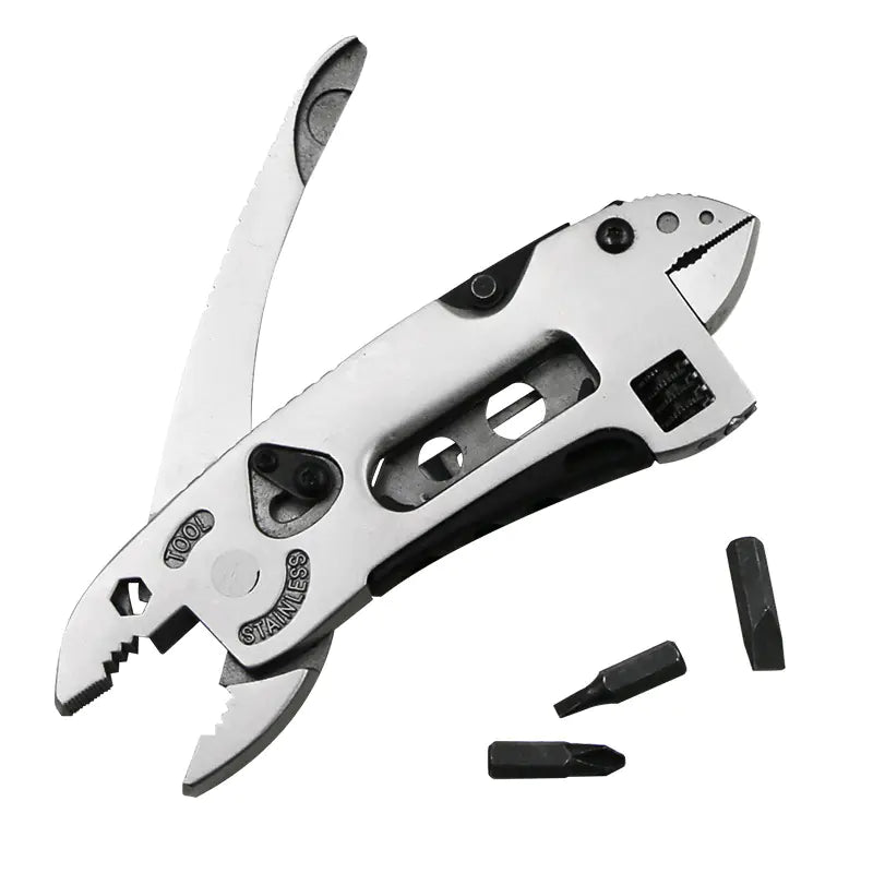 Adjustable Wrench Multi-Tool with Outdoor Knife